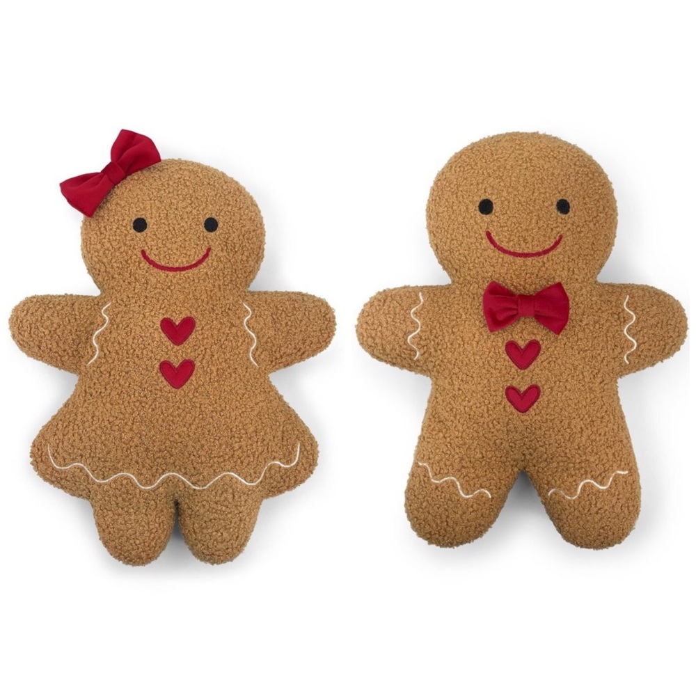 NEW!!! Gingerbread Man + Woman Pillow - Target Bullseye’s Playground